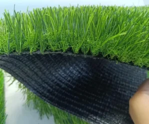 Artificial grass texture with backing