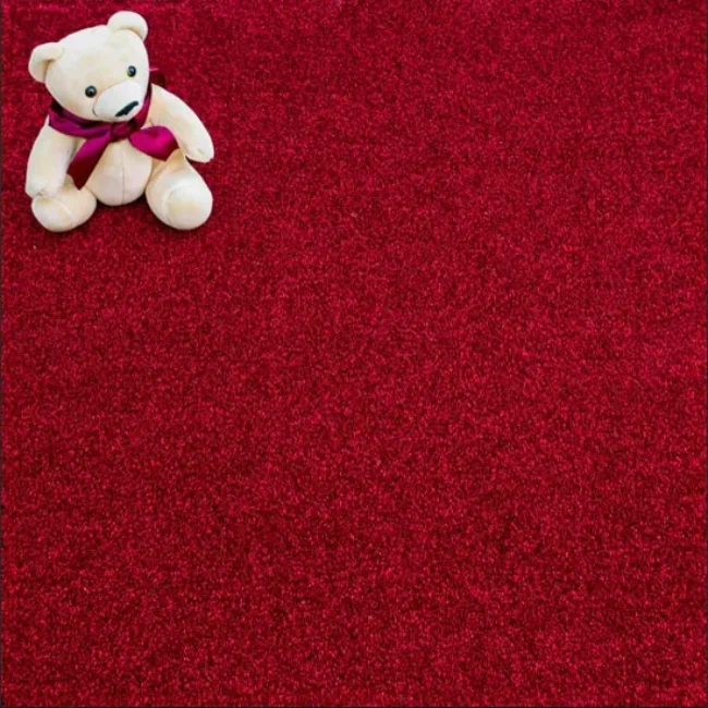 Red Saxony Carpet