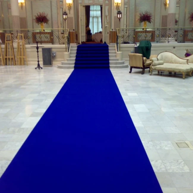 Royal Blue Wedding Carpet